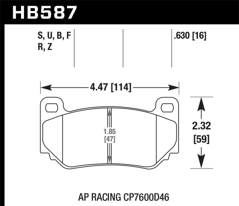 Audi A6 Brake Pads - Rear - Hawk Performance - HPS 5.0 - `02-`04 Audi A6 Brake Pads - Rear - Hawk Performance - HPS 5.0 - `02-`04